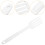 White Reusable Silicone Fork Practical Kitchen Cooking Tool 5