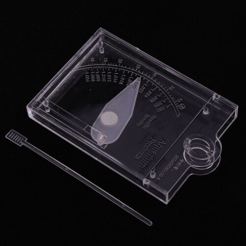 Aquarium Salinity Gravimeter White Hydrometer for Fish Tank Use 1