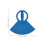 Percussion Practice Pad With Blue Rubber For Musicians 1set 3