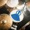 Percussion Practice Pad With Blue Rubber For Musicians 1set 6