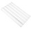 5Pcs Large Capacity White Pe Artwork Storage Tubes with Secure Caps 7