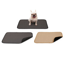 1Pc Pet Pee Pads Khaki Washable Absorbent Mat for Dogs and Puppies