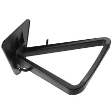 Football Wall Mount Ball Holder Wall Mount Black Iron 1set