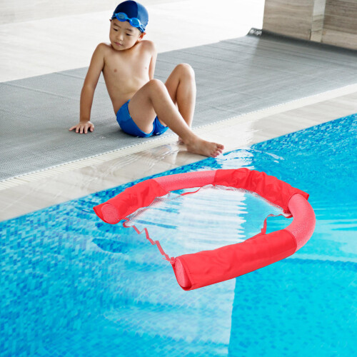Red Swimming Pool Chair Net Practical Floating Mesh Chair Net 2