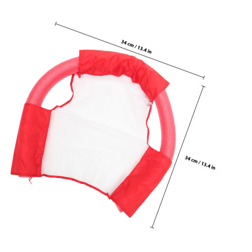 Red Swimming Pool Chair Net Practical Floating Mesh Chair Net 1