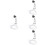 4Pcs Miniature Signal Light Plastic Model for Sand Table Landscape 5