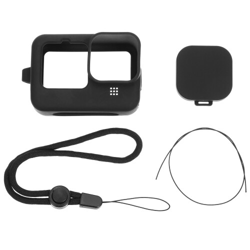 1Set Action Camera Cover Siliconen Lens Beschermset