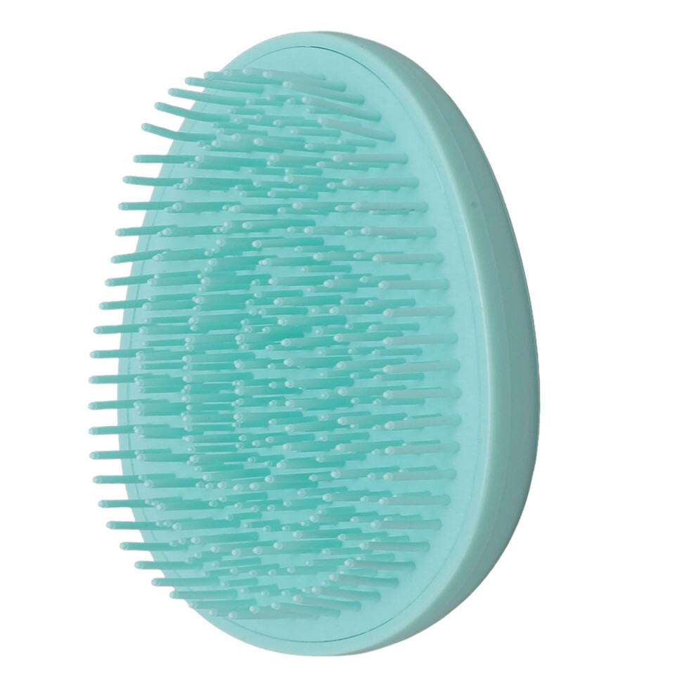 Unisex Detangling Hair Comb With Soft Teeth For Wet And Dry Hair, Egg Shaped Scalp Massage Brush