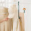 Rotating Hat Organizer Rack with Adjustable 360 Degree Hooks for Closet Storage  White 4