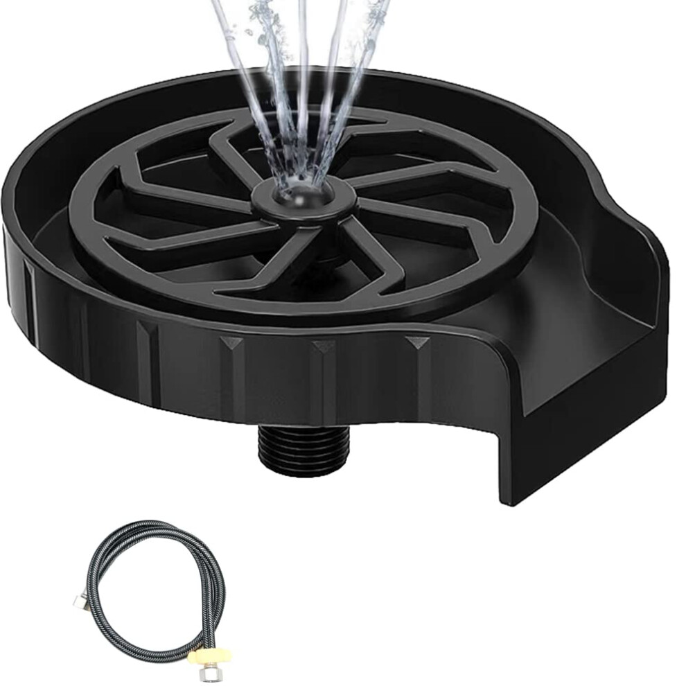 Automatic Glass Rinser For Kitchen Sink With Multiangle Spray, Quick Residue Removal And 80Cm Hose 9455672633345