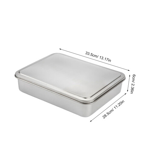 Tiramisu-Box-Deckel Mousse Cake Box Edelstahl-Backform 1