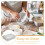 Tiramisu-Box-Deckel Mousse Cake Box Edelstahl-Backform 9