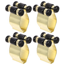4Stk Gold Metall Rod Clips Für Angelrutenhalter Und Pool Queue Ständer