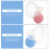 2Ensembles Dispositif De Succion Silicone Usage À 11