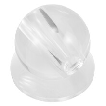 Dribbelnder Trainingsball Harz Transparent
