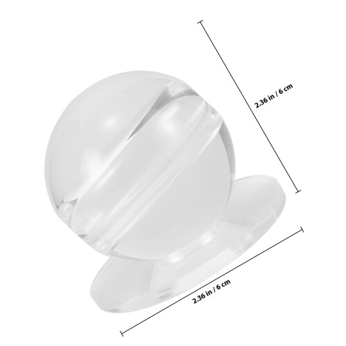 Dribbelnder Trainingsball Transparent Harz 1
