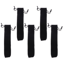50 Stück Mäppchen Stifthülle Stiftetui Black