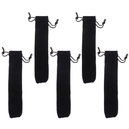 50 Stück Mäppchen Stifthülle Stiftetui Black