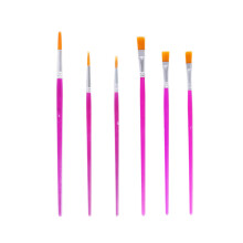 6 Stk Werkzeug Nagellack-Pinselset Kuchen Hakenstift