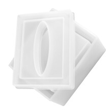 1Set Weiße Silikonform Tissue Box Für Zuhause Kreatives DIY Geschenk