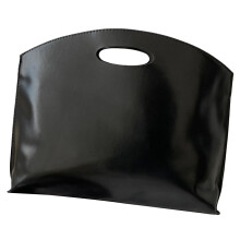 1Stk PU Lederhandtasche Schwarz Eleganter Business Tragetasche Laptop