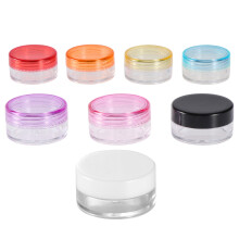 50Stk Bunte Reisegefäße Mit Anti-Gewinde, Ideal Für Creme Und Kosmetik