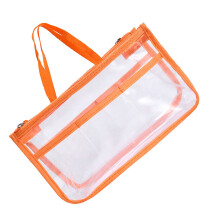 1Stk Damen Make-Up Tasche Eva Kosmetiktasche Orange Für Zuhause