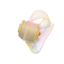 Regenbogenbänder Geschenkband Mehrfarbig Gauze DIY Deko