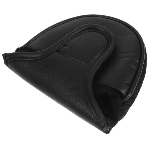 Universal PU Golfs Putter Cover Schwarz Strapazierfähig Outdoor