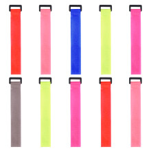 10Stk Rutenbinder Für Angelruten Verstellbar Nylon Material Bunt