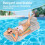 Premium reclliner pool for swimming pool, sunbeds, swelling pool float 4