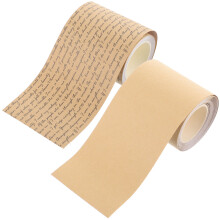 2 Rollen Kraftpapierklebeband Im Vintage-Stil Reiseklebebänder