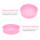 Silikon Cake Pan Pink Backform Antihaft Küche Backform 7