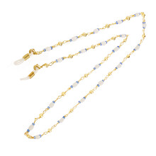 Sport-Sonnenbrillen-Halsband, Kristallperlen, Brillenhalsband