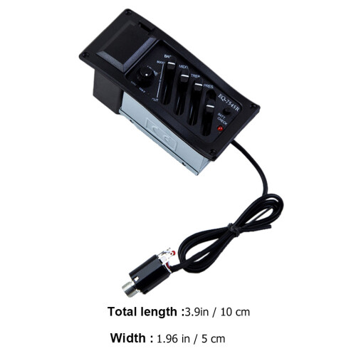Gitarren Equalizer Kabel Vier Absätze Aus Kunststoff 1