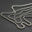 1Set Silberne Beaded Pull Chain Edelstahl 4M Mit 20 Anschlussstücken 11