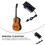 Gitarren Equalizer Kabel Vier Absätze Aus Kunststoff 7