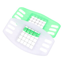 French Fry Cutter Stainless Steel Blades Easy Use Potato Slicer for Vegetables and Fruits
