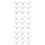 72 Pcs Easter Rabbit Ear Cake Wrapper Cupcake Decor Party Supplies 7
