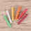 1 Box 12pcs Colored Chalk Graffiti Pencil 10