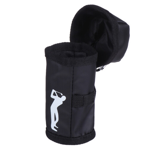 1Pc Durable Polyester Portable Ball Bag Black Practical Storage Pouch