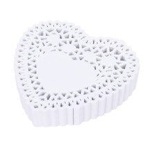 250Pcs 4Inches Heart Shaped Sturdy Round Cake Boards Base Tray