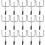 50Pcs Iron Pegboard Hangers Silver Utility Hooks for Garage and Store 1