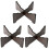 3Pcs Professional Wood Tongue Drum Stand Safe Storage Display Rack 2