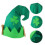 St Patricks Day Prop Shamrock Hat Lightweight Breathable Decor 8