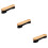 3Pcs 9 Inch Wooden Billiard Table Rail Brush Pool Cleaning Tool 7