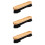 3Pcs 9 Inch Wooden Billiard Table Rail Brush Pool Cleaning Tool 6