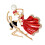 3Pcs Creative Multi-Color Alloy Breastpin Gift Beautiful Brooch Pins 10