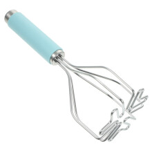 Stainless Steel Potato Masher with Ergonomic Comfort Grip for Vegetables Fruits Dishwasher Safe
