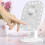 10X Magnifying Cosmetic Beauty Mirror White LED USB Powered Makeup 9